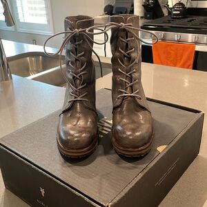 Frye Karen Combat Boots - Size 7